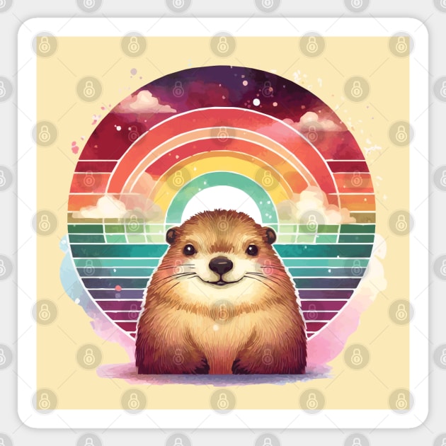 Happy Groundhog Day Sticker by Heartsake